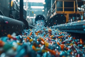 plastic recycling plant