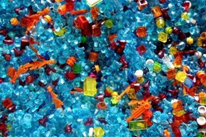 lego blocks ready for recycling