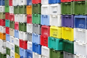 plastic boxes