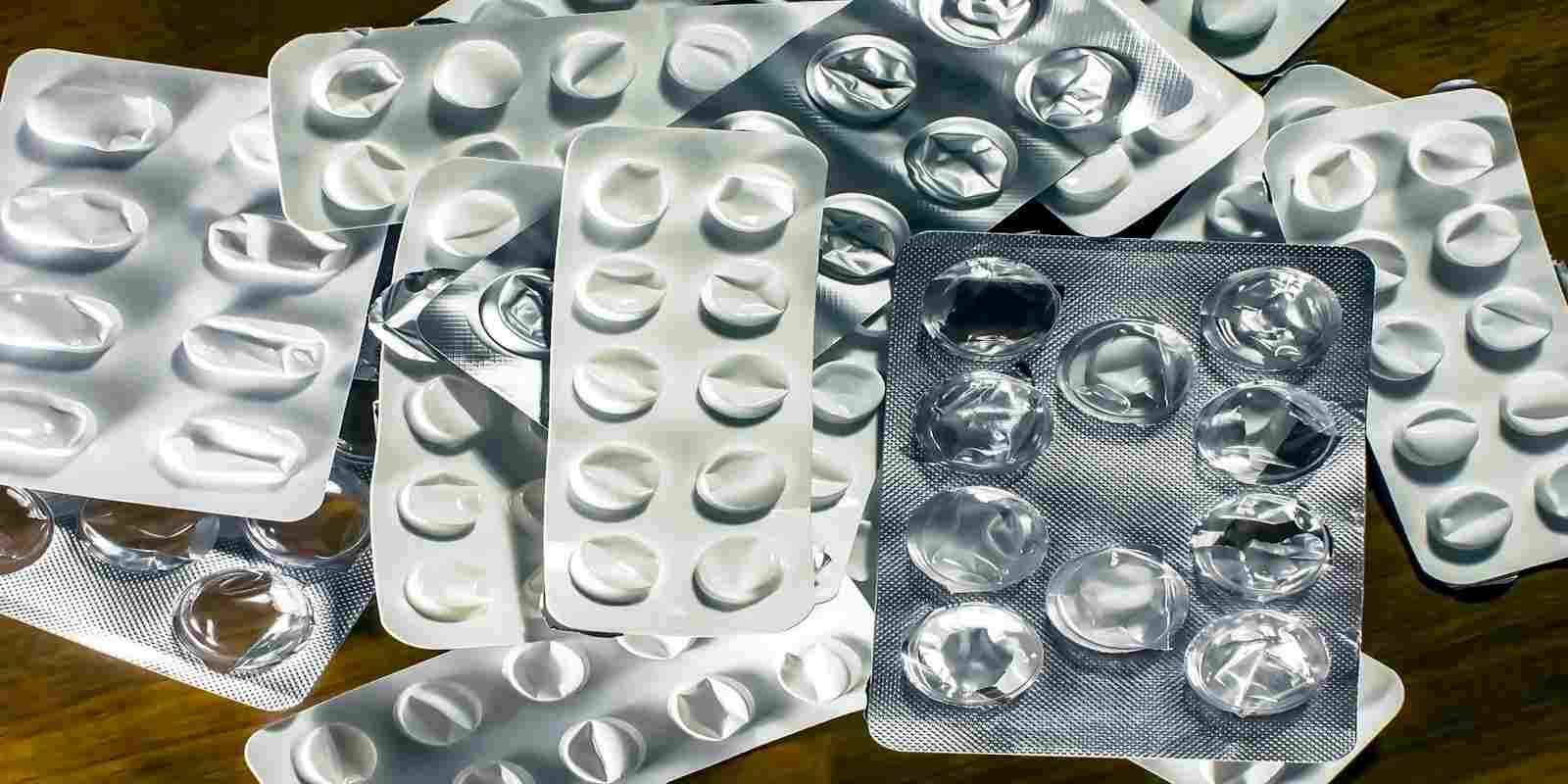 Recyclable Empty Blister Packs