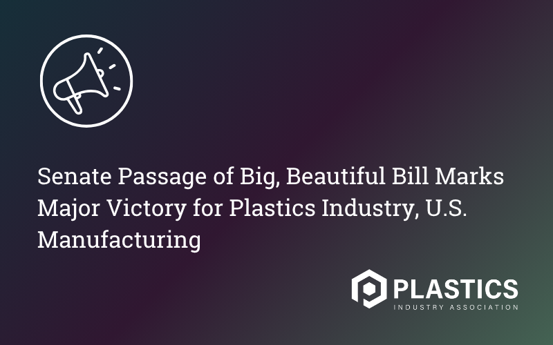 PLASTICS Economic Analysis: Steady Consumer Spending Signals Growth for Plastic Packaging
