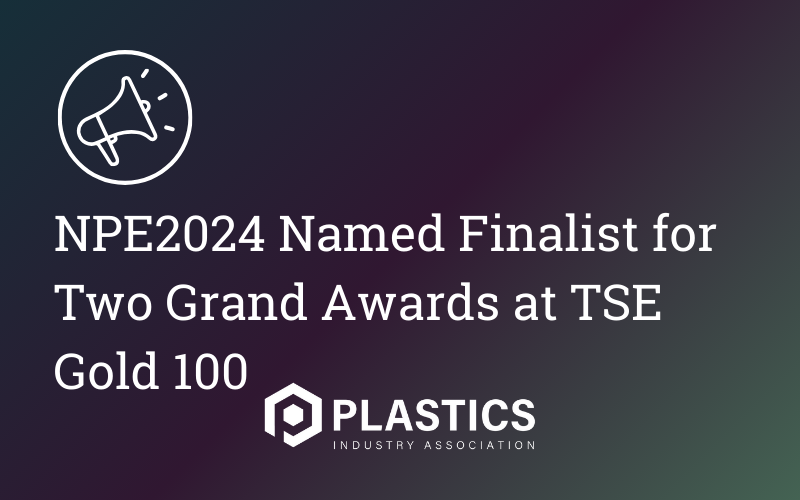 NPE2024 Named Finalist for Two Grand Awards at TSE Gold 100