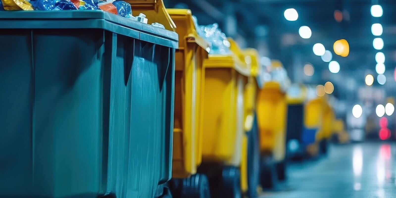 waste management companies using AI to reduce plastic waste and improve recycling efficiency