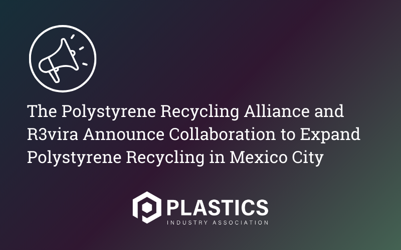 PLASTICS Supports Introduction of the PACK Act