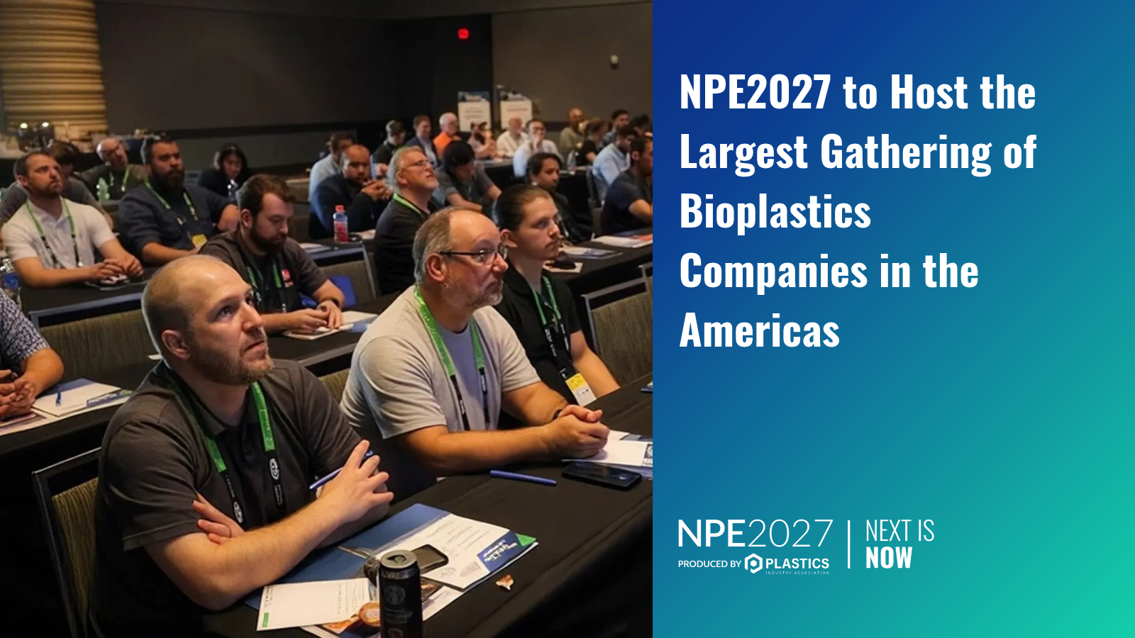 NPE2027 to Host the Largest Gathering of Bioplastics Companies in the Americas