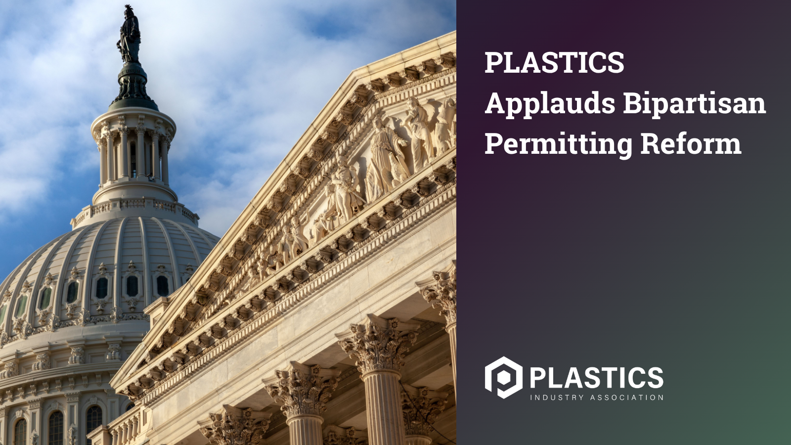 PLASTICS Applauds Bipartisan Permitting Reform